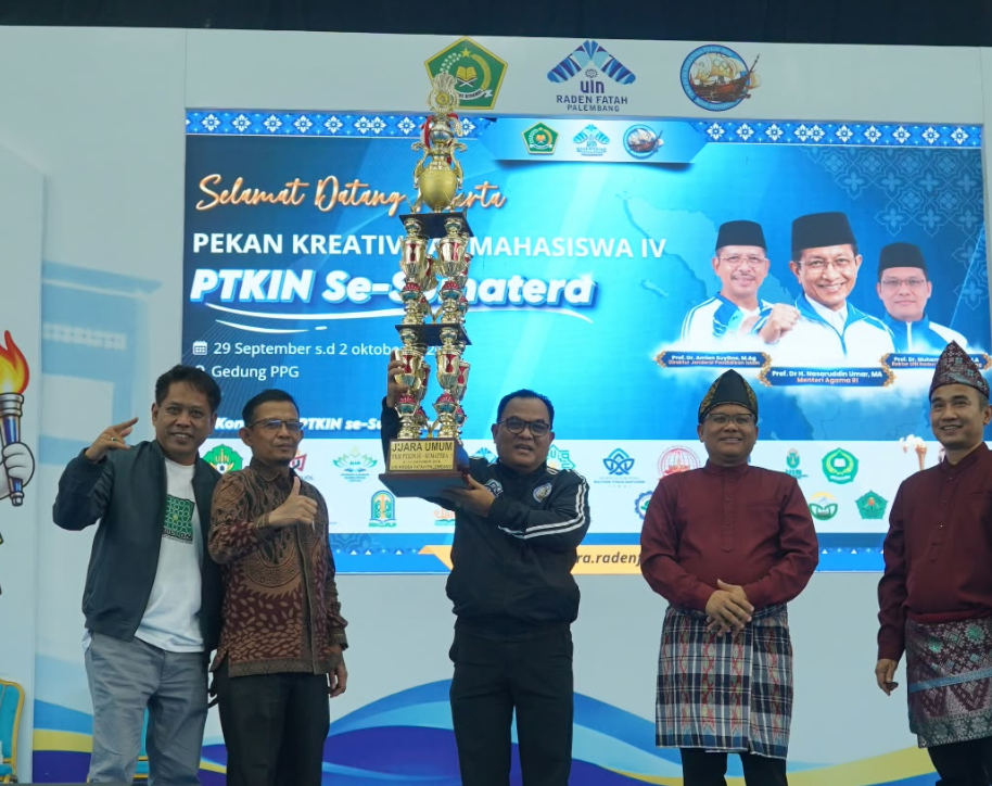 UIN STS Jambi Juara Umum PKM IV PTKIN Se-Sumatera 2026, Borong 38 Medali dari Berbagai Cabang